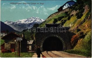 1923 Sankt Anton am Arlberg (Tirol), Arlbergtunnel, Ostportal / railway tunnel