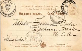 1899 (Vorläufer) Moscow, Moscou; Cathédrale de St. Basile Blajennoi / St. Basil's Cathedral (EK...