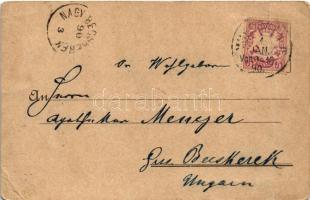 1890 (Vorläufer!) Metamorphose eines Münchner Ehepaars / Egy münchen-i házaspár átalakulása söröskor...