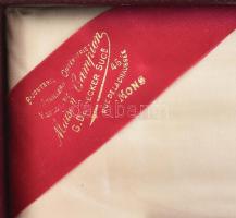 1932 Építészmérnöki oklevél Csiszár Zoltán részére függő viaszpecséttel 45x60 cm