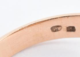 Arany (Au/14k) női pecsétgyűrű, m: 57, nettó: 4g, jelzett