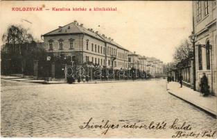 1906 Kolozsvár, Cluj; Karolina kórház, klinikák / hospital, clinics