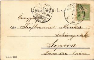 1906 Kolozsvár, Cluj; Karolina kórház, klinikák / hospital, clinics