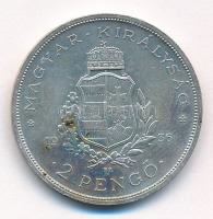 1936. 2P Ag "Liszt" T:2 ph., patina Adamo P7.3