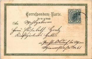 Gries am Brenner (Tirol), Gruss aus Gries a. Brenner. Verlag v. Ferd Tschoner jun. Art Nouveau, flor...