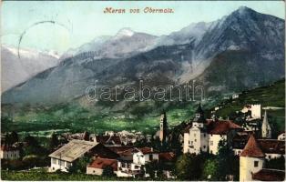 1909 Merano, Meran (Südtirol); von Obermais / view from Maia Alta (EK)