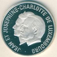 Luxemburg 1995. 25Ecu Ag "Jean & Josephine-Charlotte" T:PP