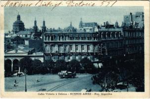 1927 Buenos Aires, Calles Victoria y Defensa / street view (EK)