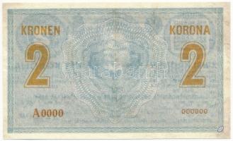 1914. 2K "A0000 000000" modern másolat "COPY" jelzéssel T:I