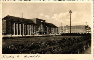 1939 Kaliningrad, Königsberg i. Pr.; Hauptbahnhof / railway station (EK)