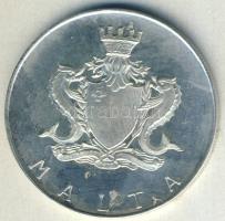 Málta 1973. 1Ł Ag "Temi Zammit" T:BU
