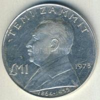 Málta 1973. 1Ł Ag "Temi Zammit" T:BU