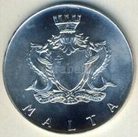 Málta 1974. 4Ł Ag "Cottonera kapu" T:BU