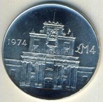 Málta 1974. 4Ł Ag "Cottonera kapu" T:BU