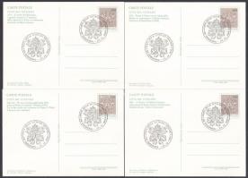 Vatican 1982 (4 pieces) Vatikán 1982 (4 db)