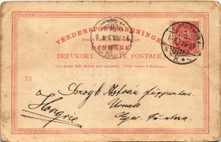 1898 (Vorläufer) Copenhagen, Kobenhavn; Marmor Kirke, Borsen / church, stock market, bridge. Art Nou...