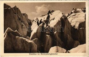 Morteratschgletscher, Eisklötze / Morteratsch Glacier ice blocks (EK)