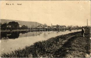 1918 Ars-sur-Moselle, Kanal / canal (fa)