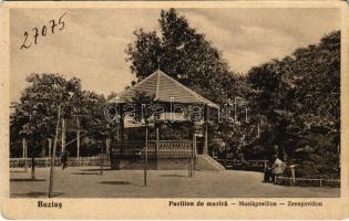 Buziás-fürdő, Baile Buzias; Pavilion de muzica / Musikpavillon / Zenepavilon. Klauber Bazár kiadása / music pavilion (Rb)