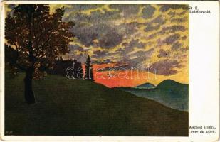 1916 Wschód slonca / Lever du soleil s: St. E. Radzikowski (Rb)