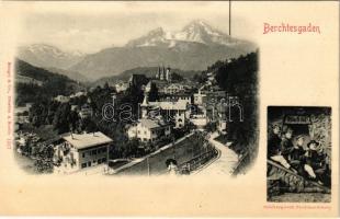 Berchtesgaden, Salzbergwerk Ferdinandsberg / general view, salt mine (glue marks)
