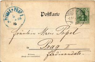 1905 Schlangenbad, Wandelhalle / spa (EK)