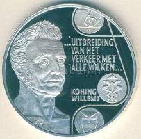 Hollandia 1992. 25Ecu Ag "I. Vilmos" T:PP