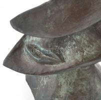 Gaál József (1960):Holdas fej 2004. Bronz, Jelzett. Számozott: I/VII. Reprodukálva: Gömör Béla: Kisp...