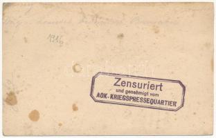 1916 Brassó, Kronstadt, Brasov; Einzug unsere Truppen nach Brassó am 9. Oktober / Csapataink bevonul...