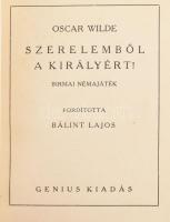 Oscar Wilde 4 műve: 

Oscar Wilde: Salome. Ford.: Kosztolányi Dezső. "...170 merített papíros...