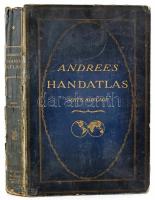 1928 Andrees allgemeiner Handatlas in 228 Haupt- und 211 Nebenkarten. Herausgegeben von Dr. Ernst Am...