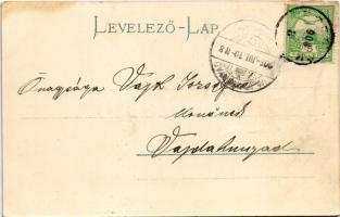 1908 Borszék, Borsec; Soós kiadása