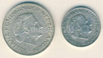 Hollandia 1956. 1G Ag + 1960. 2 1/2G Ag "Julianna" T:2/3