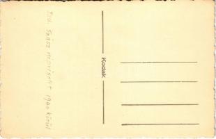 ~1940 Erdélyi szász népviselet / Transylvanian Saxon folklore. photo