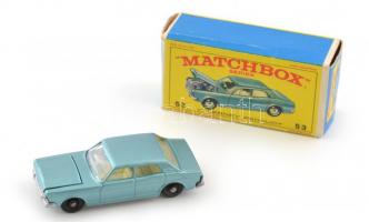 cca. 1960 Matchbox Ford Zodiac MK IV. New model: 53. h: 7 cm