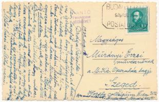 1939 Cegléd, Budai út vasútállomás (Budai út 226. sz. őrház). Posta: Csurgay szőlő, Fantó fényképész...