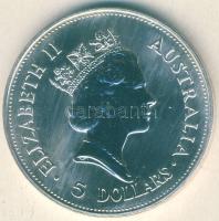 Ausztrália 1990. 5$ Ag "Kookaburra" 1 oz. T:PP