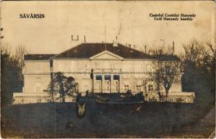 1936 Soborsin, Savarsin; Gróf Hunyady kastély / Castelul Contelui Hunyady / castle. photo (EK)