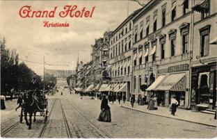 1910 Oslo, Christiania, Kristiania; Grand Hotel, Conditori