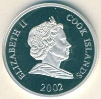 Cook-szigetek 2002. 2$ Ag "Olimpia-diszkoszvető" T:PP