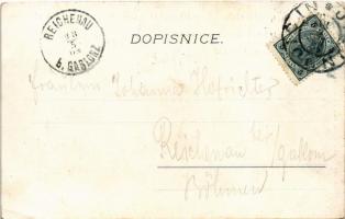 1904 Jicín, main square (EK)