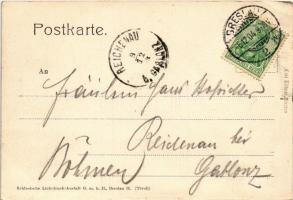 1904 Wroclaw, Breslau; Universität / university, bridge (EK)