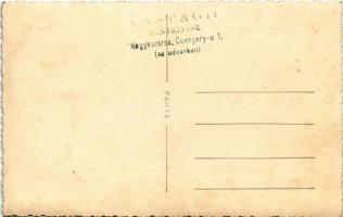 Magyar katonák csoportképe / Hungarian military, group of soldiers. Vastagh (Nagykanizsa) photo (EK)