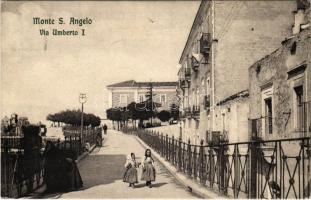 1912 Monte SantAngelo, Via Umberto I. / street (Rb)