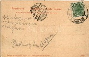 1907 Kraków, Krakkó, Krakau; K.u.k. Militär Wissenschaftlicher und Casino Verein / Austro-Hungarian ...