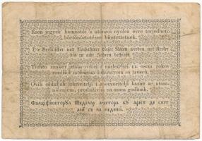 1848. 1Ft "Kossuth bankó" "l. nz." T:III Adamo G104