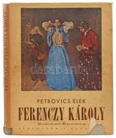 Petrovics Elek: Ferenczy. Bp.,1943., Athenaeum, XLII+126+4 p. 126 számozott képpel, ebből 24 színes. Kiadói félvászon-kötésben, kiadói szakadt, kissé foltos papír védőborítóban, kiadói kartontokban.