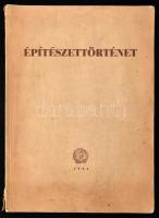 Bálint Sándor: Építészettörténet. Az építőipari technikumok számára. Bp., 1952, É. M. Építőipari Könyv- és Lapkiadó. Szövegközti illusztrációkkal. Kiadói papírkötés, a gerincen szakadással.