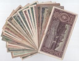 29db vegyes korona, pengő bankjegy T:III