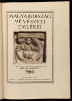 Divald Kornél: Magyarország művészeti emlékei. Bp., 1927, Kir. M. Egyetemi Nyomda, 256 p. Gazdag fek...